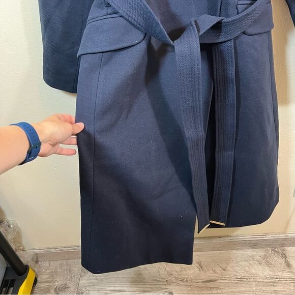 City Chic Women’s Navy Blue Mia Coat 16 NWT - Picture 8 of 15